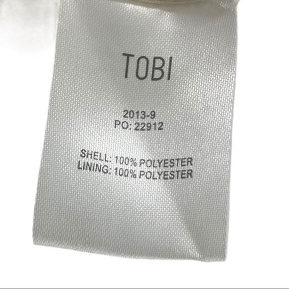 TOBI Open Sleeve Lined Mini Dress - Picture 10 of 14